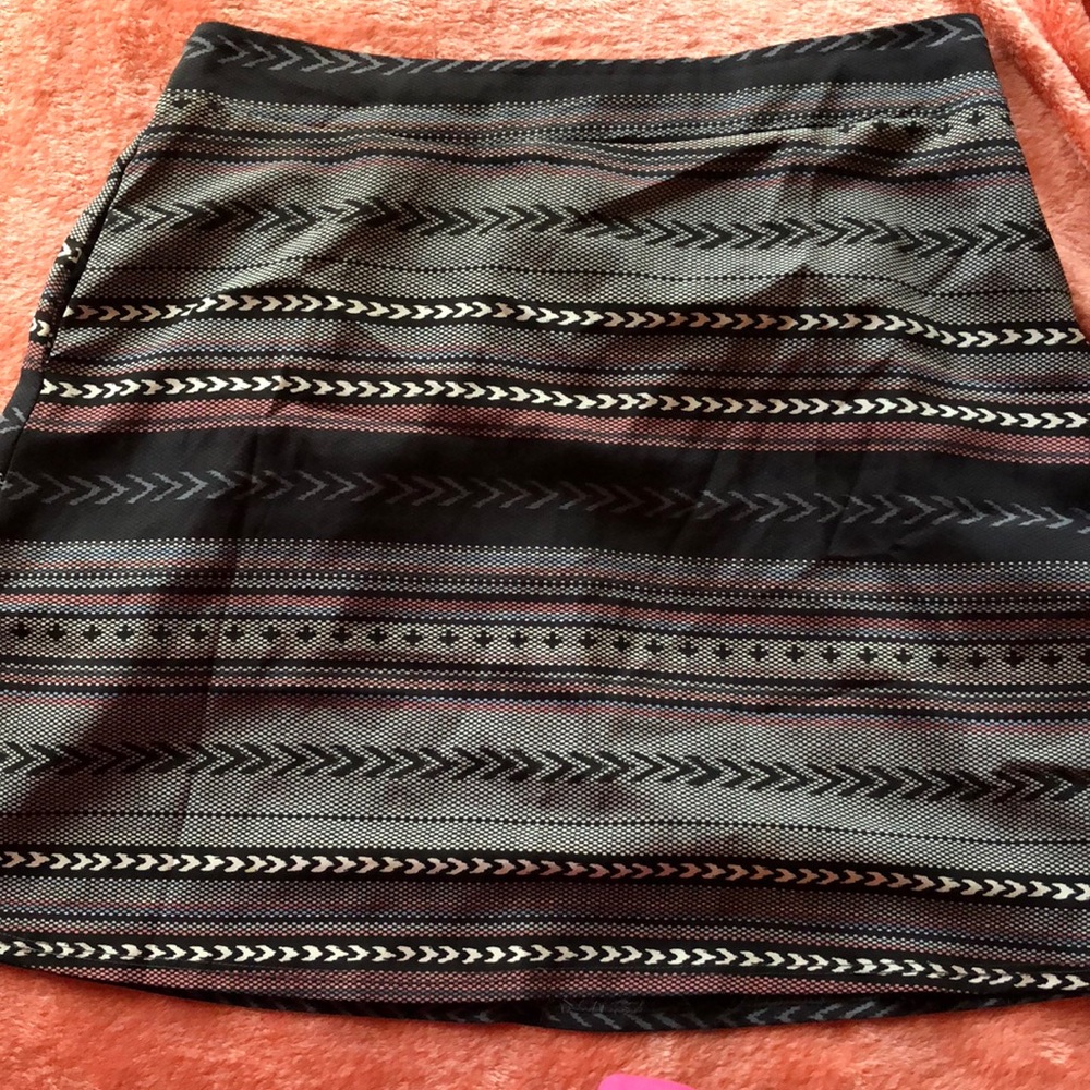 Super cute pattern skirt.